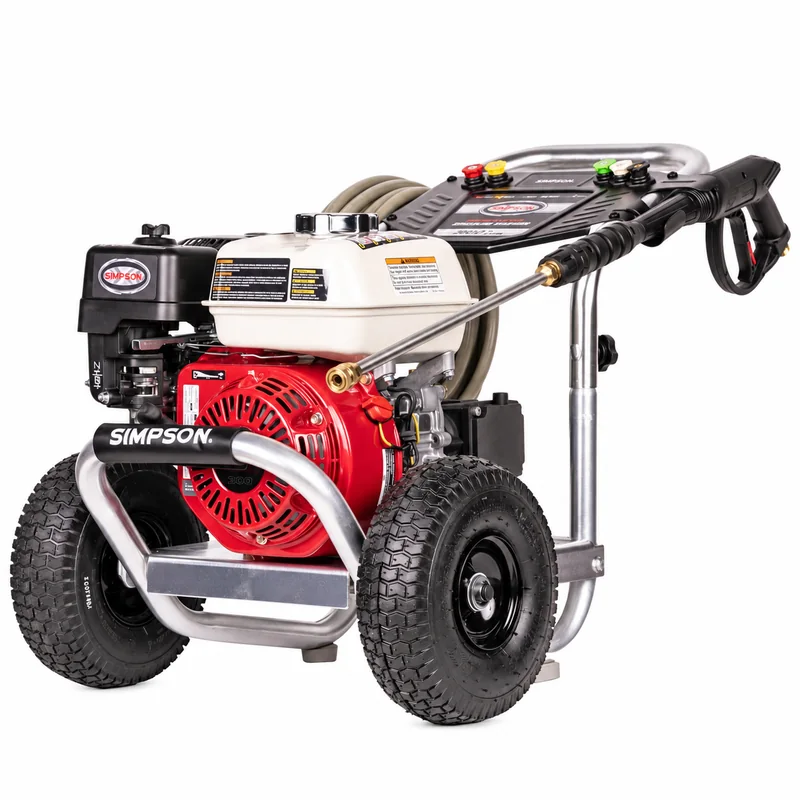 SIMPSON ALH3425-S — 3600 PSI Gas Pressure Washer, Aluminum Frame — product photograph