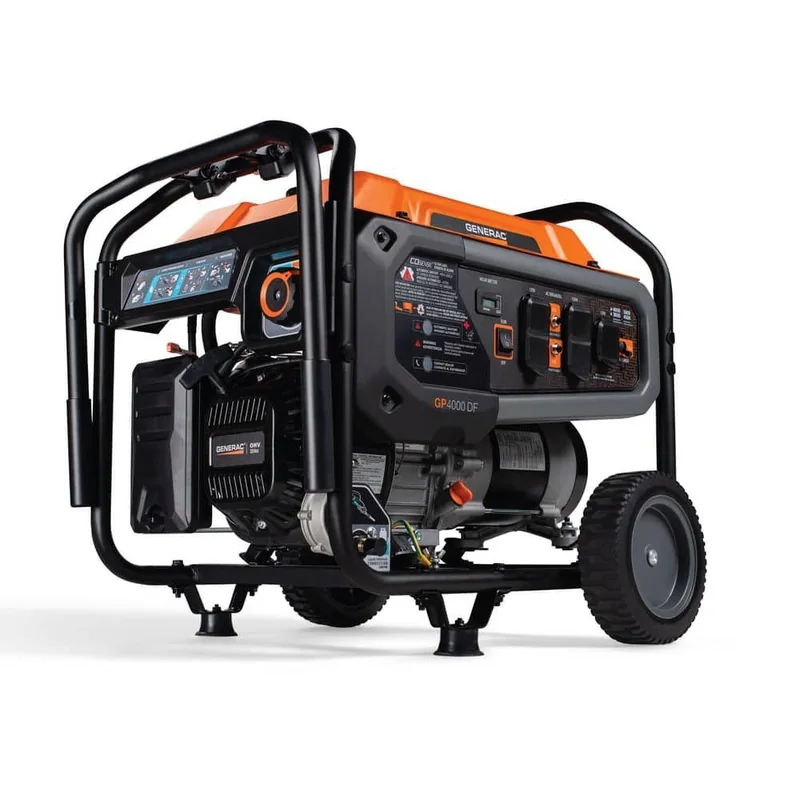 Generac GP4000DF 81552 — Dual-Fuel Portable Generator, Recoil Start — product photograph